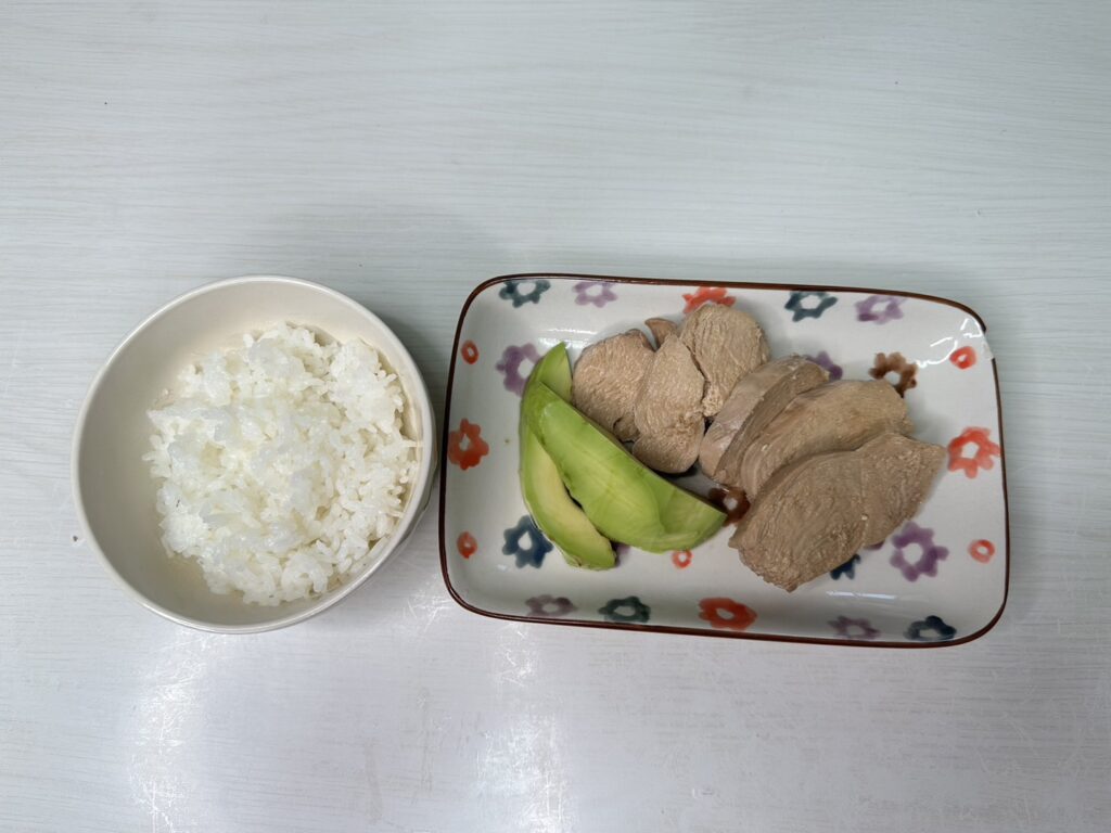 毎日とる食事内容