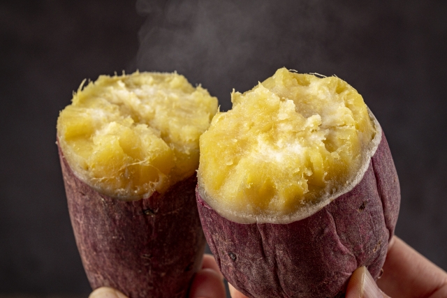 さつまいもの焼き芋