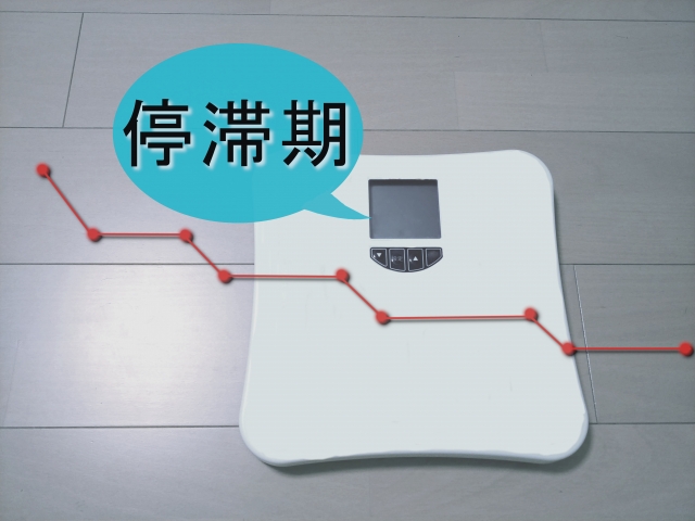 停滞期体重計の写真
