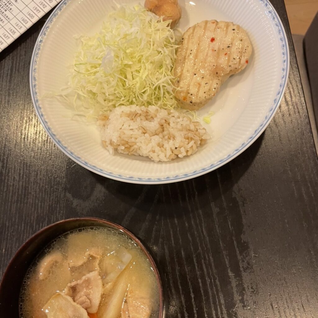 脂質制限食事昼