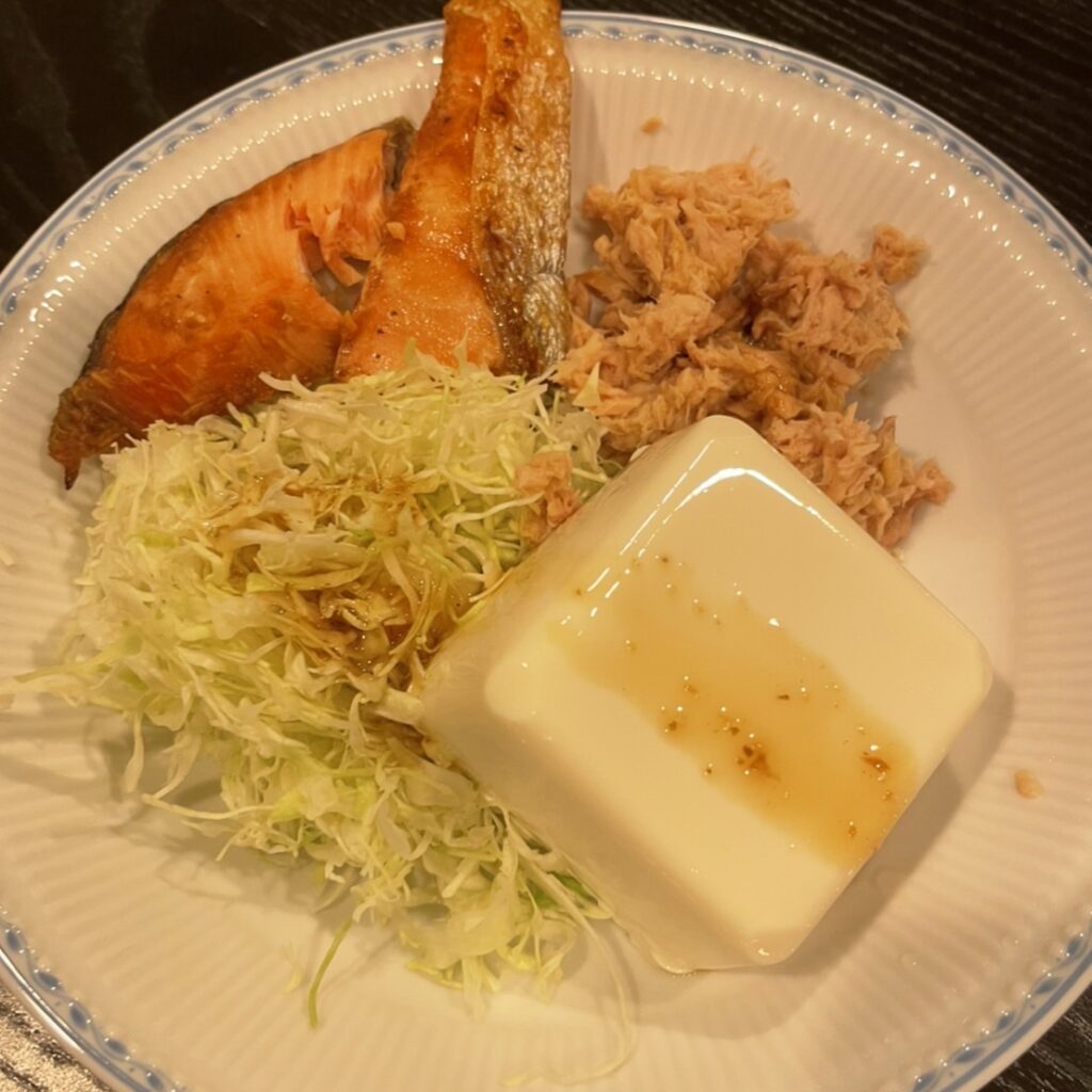 脂質制限食事夜