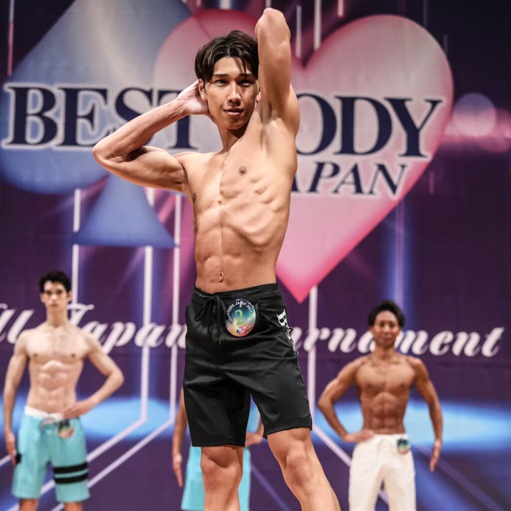 ベストボディジャパンフリーポーズ①